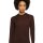 Fine wool crew neck Demitasse (brown)