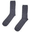 Socken aus Alpaka 13-dunkelgrau meliert-35-38