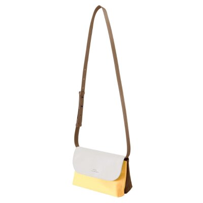 Handtasche Tomke Lotus Infinity Glacier Grey - Lemon