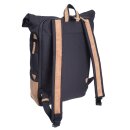 Rucksack Daily Raven Cream aus PET/ Kork
