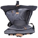 Rucksack Daily Raven Cream aus PET/ Kork