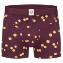 Boxer Brief Burgundy Tennis Balls L