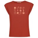 T-Shirt Bike Strawberry Timid Clay Red