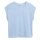 Oneliaa T-Shirt Lovely Stripes Oatmilk-Silky Blue