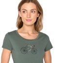 T-Shirt Bike Italy Loves Olive L