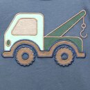 T-Shirt mit Lastwagen Applikation