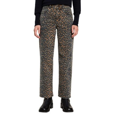 Relaxed Jeans Print Leo