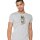 T-Shirt Animal Raccoon Hike Guide Heather Grey
