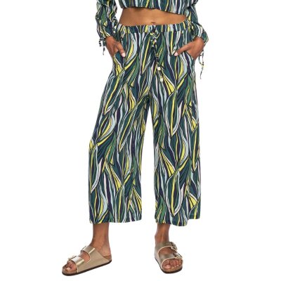 Sommerhose Linnea Grün-Blau