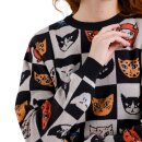Sweater Arendal Cat Bingo Black