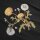 Visby T-Shirt Dandelions Black