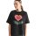 T-Shirt Vadstena Love Flower Black