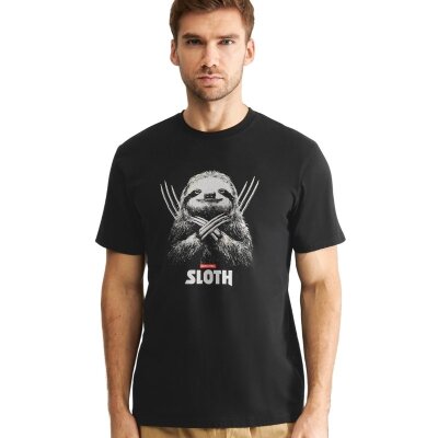 T-Shirt Stockholm Sloth Black