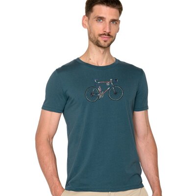 T-Shirt Bike Mikkel Guide Blue Stone