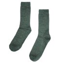Socken aus Alpaka NEU 66-moosgrün meliert-35-38