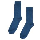 Socken aus Alpaka NEU 75-petrolblau meliert-42-44