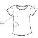 T-Shirt Kids Unisex Hanging On Peach