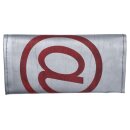 Portemonnaie Wallet Tarp XL Silbern Buchstaben