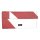 Portemonnaie Wallet Tarp XL Weiß Rot