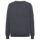 Pullover Crew Neck Sweater Dark Grey Melange