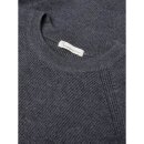 Pullover Crew Neck Sweater Dark Grey Melange