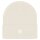 Double Layer Badge Beanie Egret