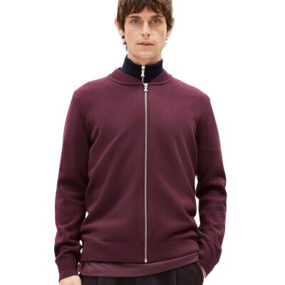 Strickjacke Agaamon Dark Cranberry