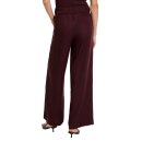 Hose mit weitem Bein Bordeaux