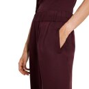 Hose mit weitem Bein Bordeaux
