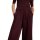 Hose mit weitem Bein Bordeaux