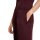 Hose mit weitem Bein Bordeaux