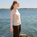 Longsleeve Wolle natur