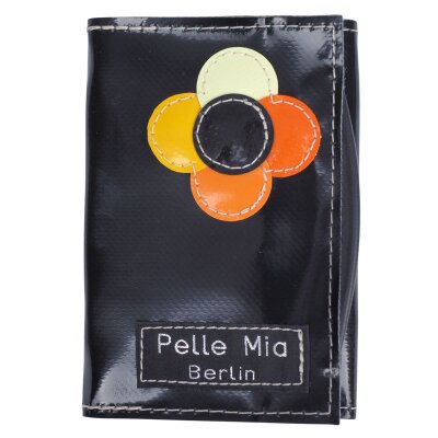 Porti "SMALL" Flower Schwarz/ Orange/ Gelb/ Beige