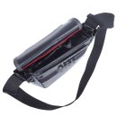 Messengertasche Truckbag Short roter Streifen