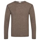 Herren-Longsleeve Wolle wood XL