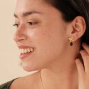 Ribbon Black Onyx Earrings GP