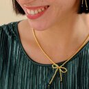 Wishful Black Onyx Gold Colored Necklace GC