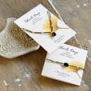 Armband mit Karte Schwarzer Onyx