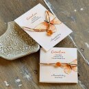 Armband mit Karte Karnelian