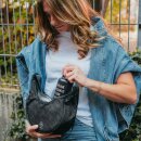 Umhängetasche Moonbaq Mini Schwarz