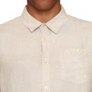 Linen Shirt Yarndyed Light Feather Gray