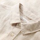 Linen Shirt Yarndyed Light Feather Gray