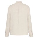 Linen Shirt Yarndyed Light Feather Gray