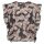 Blusenshirt mit Volant Print Bloom Onyx