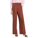 Hose mit weitem Bein Dark Mocca