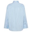 Dew Relaxed Stripe Shirt Blue Stripe