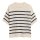 Stripe Linen Blend Sweater Undyed Tinted Navy