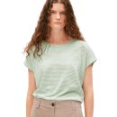 Slub Jersey Stripe T-Shirt Oatmilk Foam