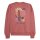 Les Fleurs Core Pullover Dark Rose