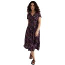 Chapelle Dress Inky Botanical Maritime